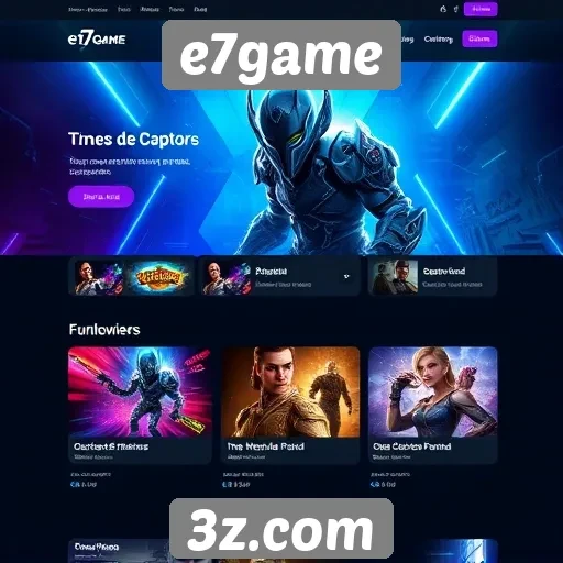 Home page do e7game recebe novo design e funcionalidades